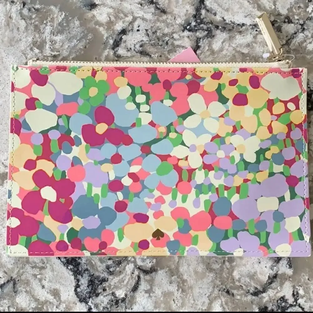 Kate Spade Floral Dot Pencil Pouch!
